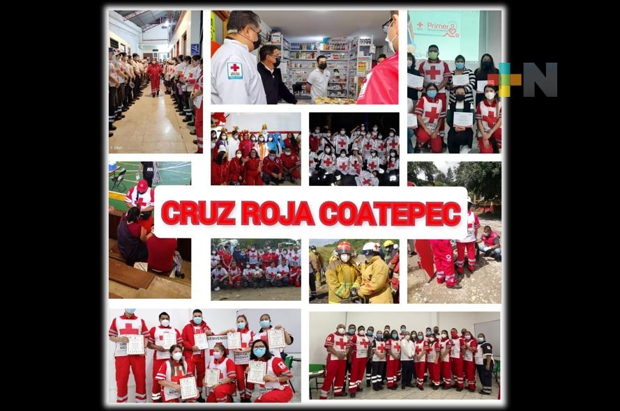 Cruz Roja Coatepec inaugura su laboratorio de pruebas Covid-19