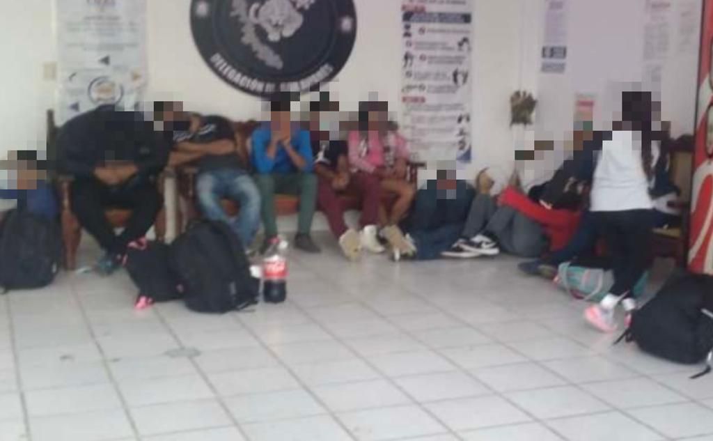 Resguarda SSP a 14 migrantes originarios de Honduras