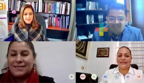 Comisión de Transparencia del Congreso local sesionó con el IVAI