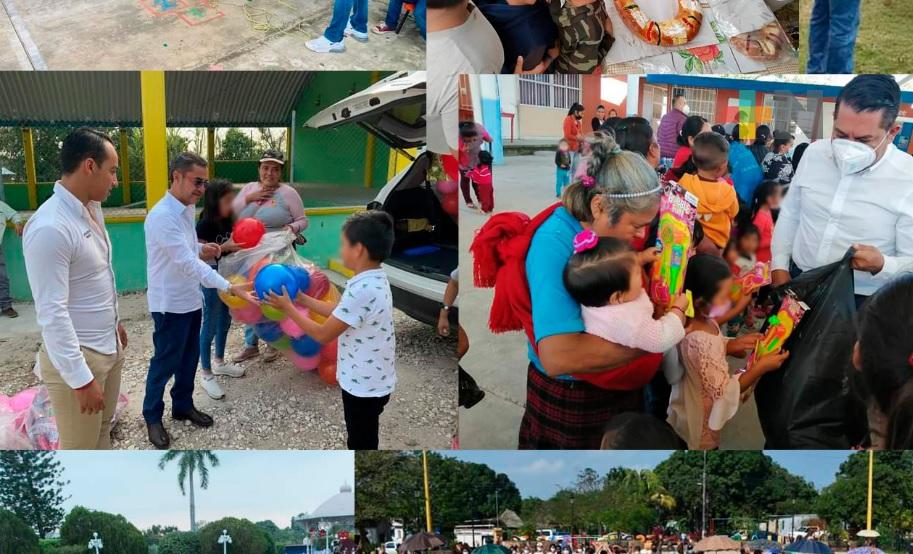 Legisladores de Morena llevaron alegría a miles de infantes veracruzanos
