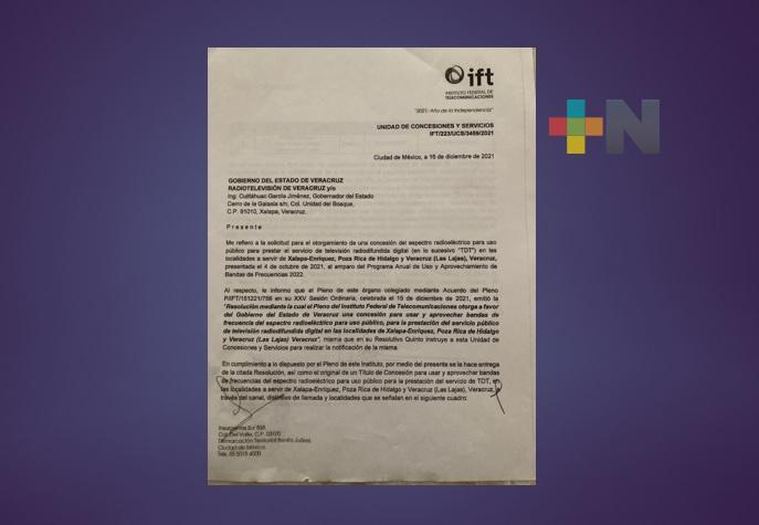 Otorga IFT nueva concesión a RTV por 15 años para retransmisora de Lajas