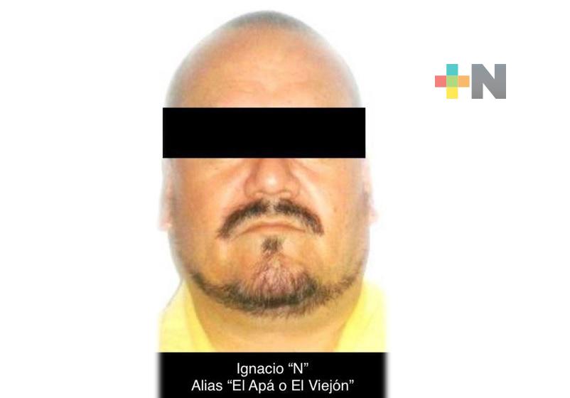 Capturan a Ignacio “N” alias “El Apá o El Viejón”, presunto miembro del CJNG en Fortín