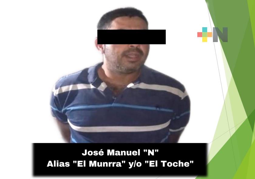 Detiene Fuerza Civil a «El Munrra», líder de una célula del CJNG en Actopan