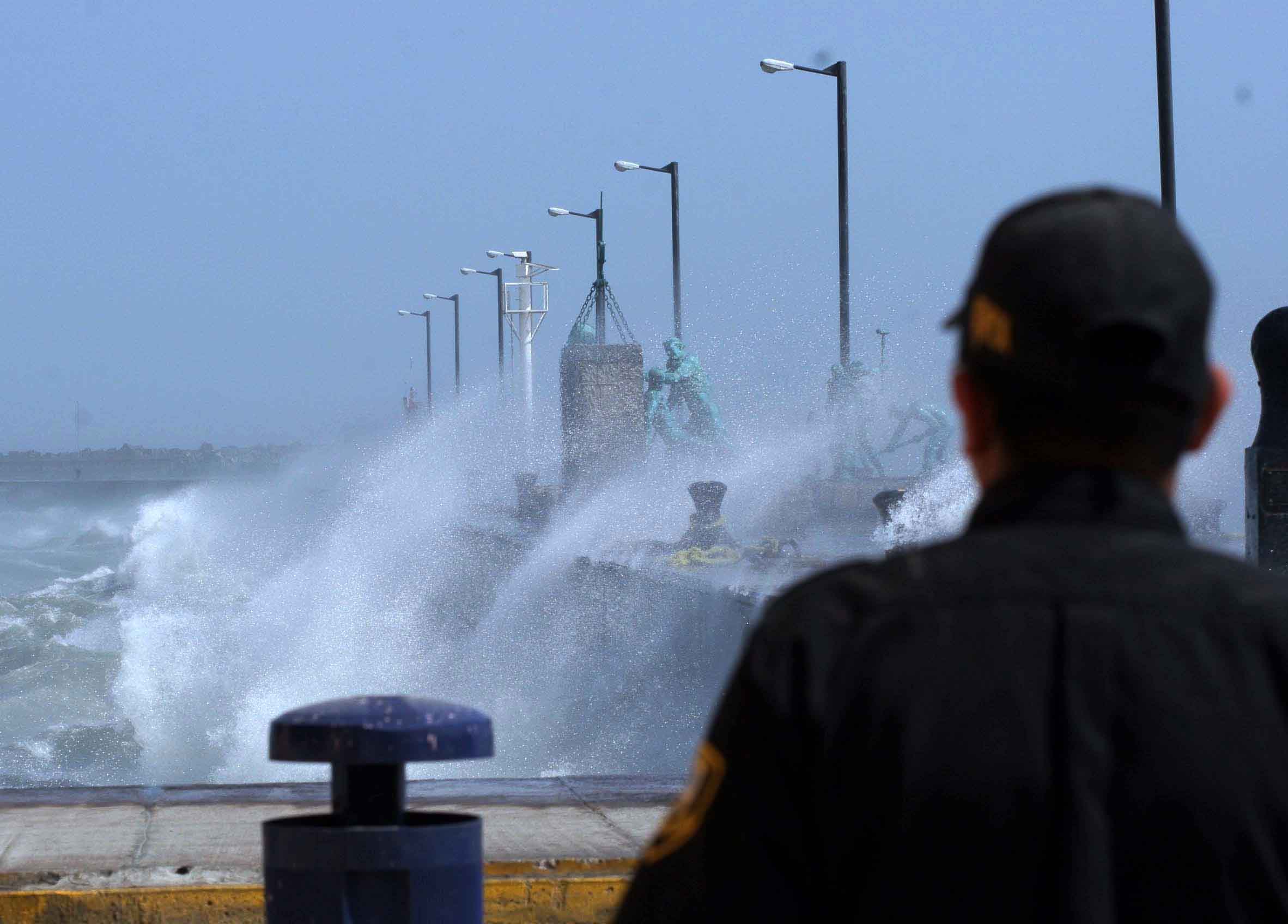 Frente frío seis provocará oleaje de dos y tres metros en Veracruz-Boca del Río