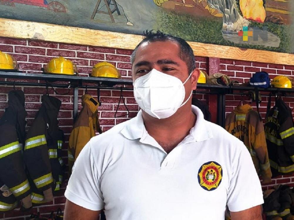 Durante 2021 bomberos de Xalapa prestó más de dos mil atenciones