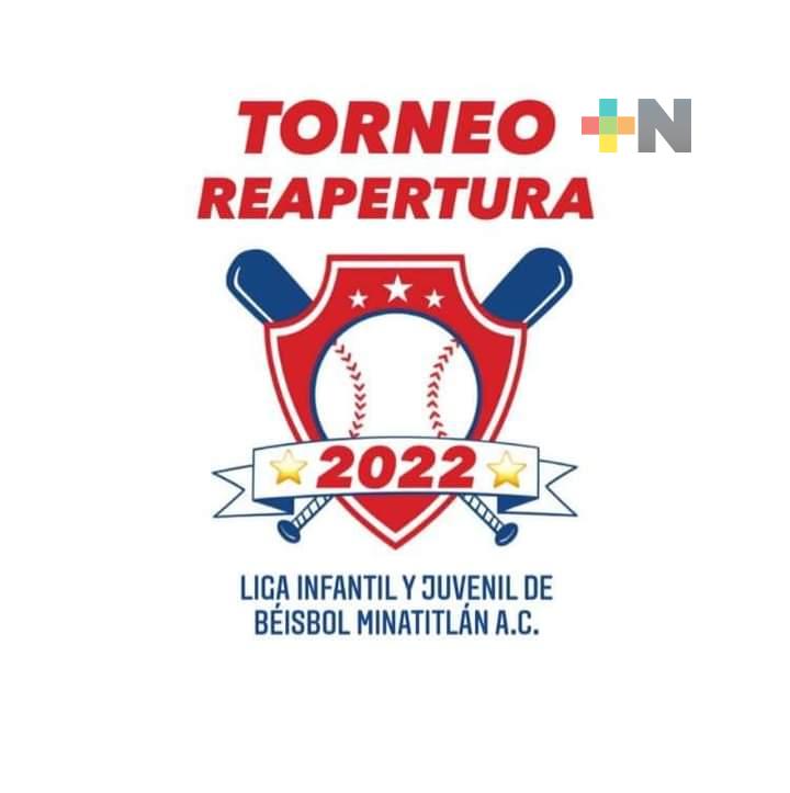 Liga Infantil y Juvenil de Beisbol de Minatitlán retomó actividades