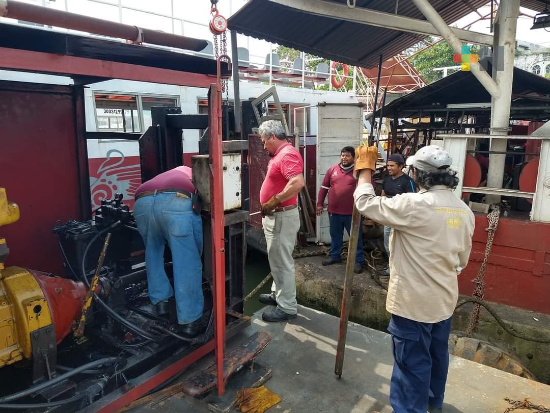 En próximos días operarán los dos transbordadores en Coatzacoalcos
