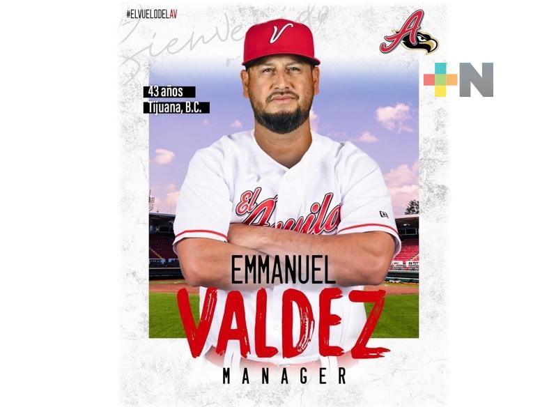 El Águila confirma a Emmanuel Valdez como nuevo manager