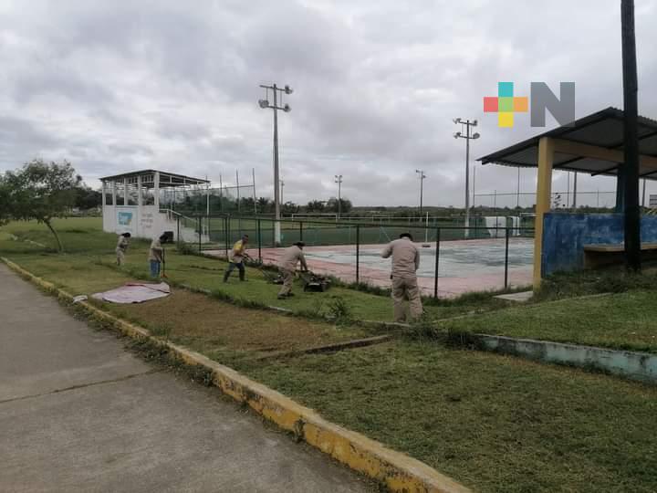 Esperan recuperar espacios deportivos en Nanchital