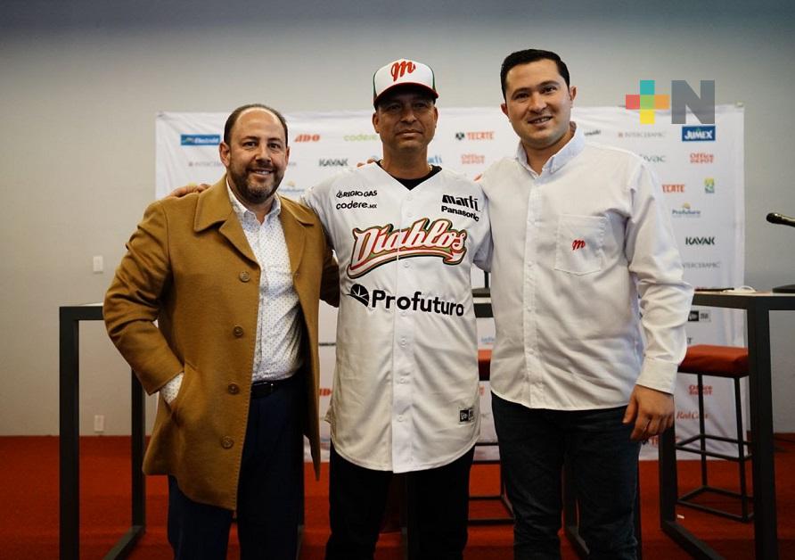 Diablos Rojos anuncian a Juan Gabriel Castro como nuevo manager