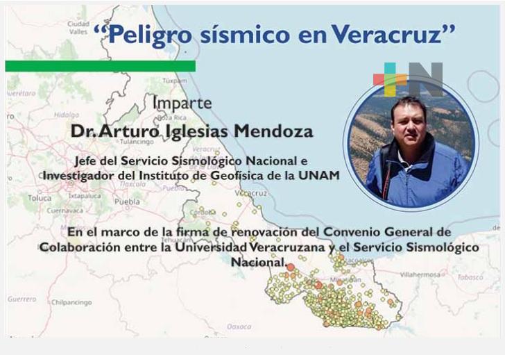 Jefe del Servicio Sismológico Nacional dictará conferencia en la UV