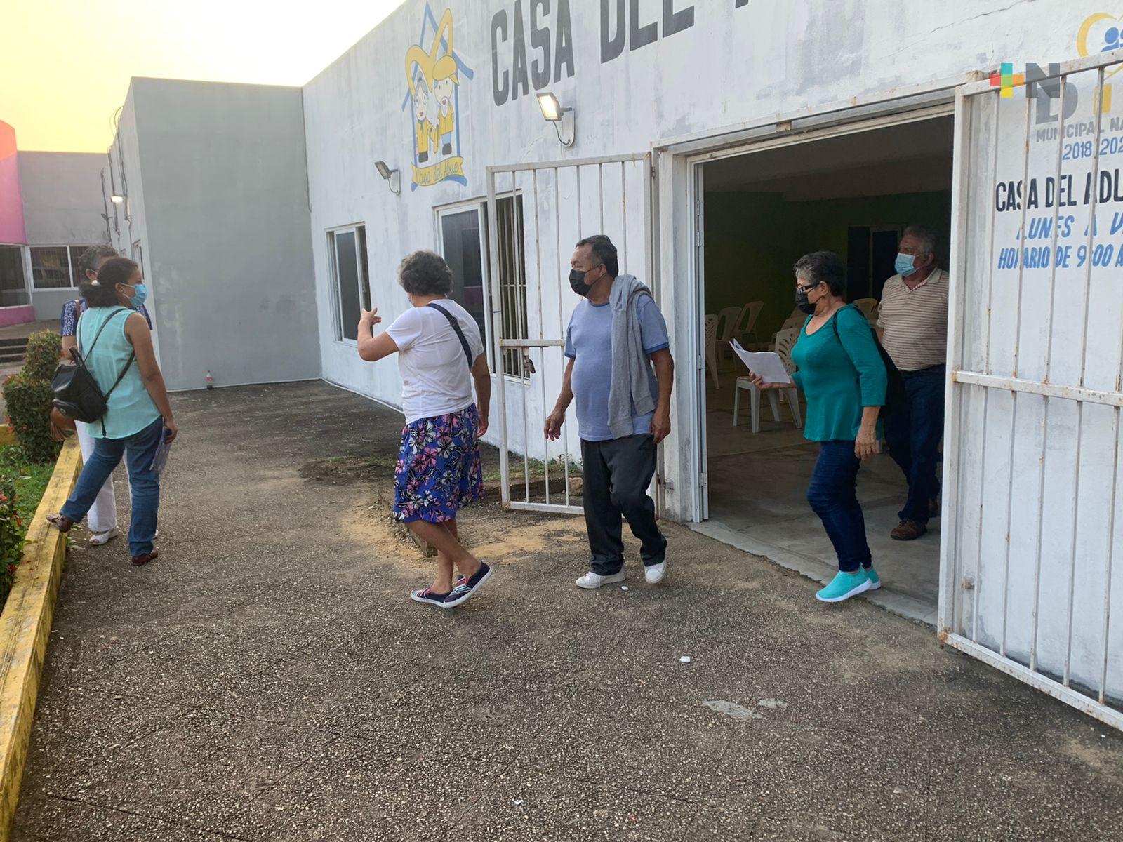 El plan de vacunación  continúa en el sur de Veracruz, este fin de semana llegó a Nanchital