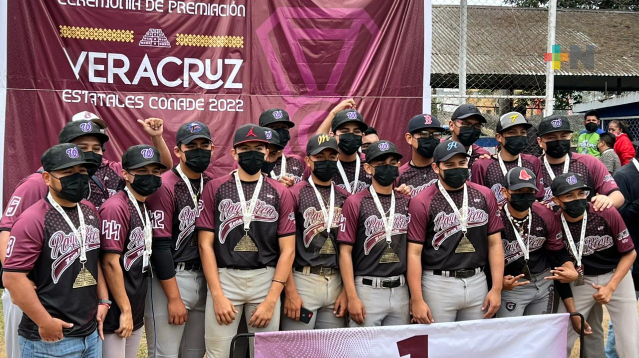 Poza Rica sobresale en softbol dentro de los Juegos Estatales 2022