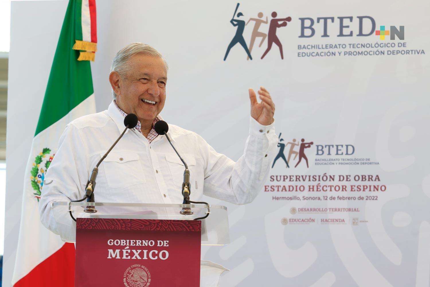 Estadio «Héctor Espino» en Sonora, espacio para formar profesionales del deporte: presidente