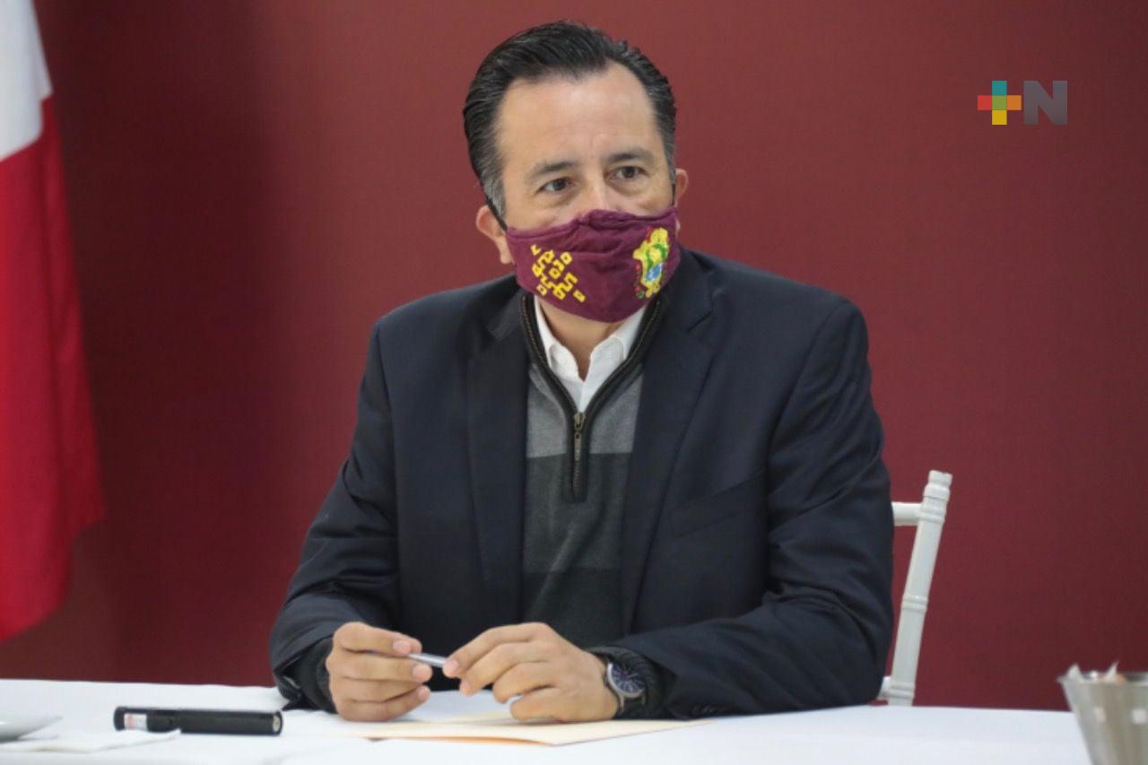 Destaca Gobernador Cuitláhuac García la disminución del 17% en homicidios dolosos