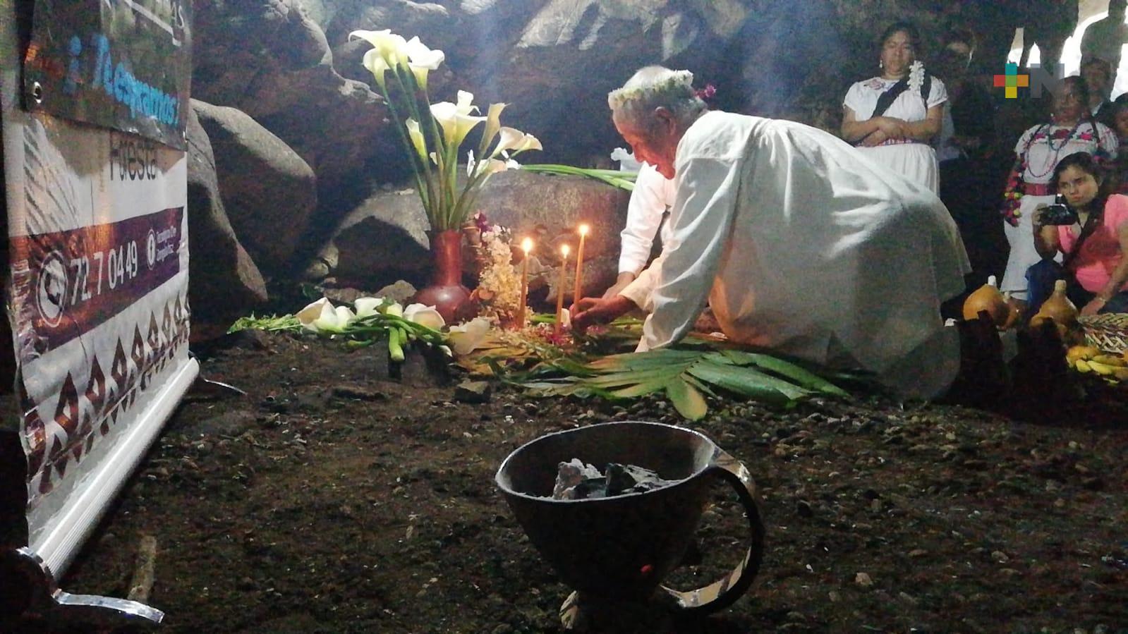 En Cuitláhuac se mantiene tradición del Agradecimiento a la Madre Tierra