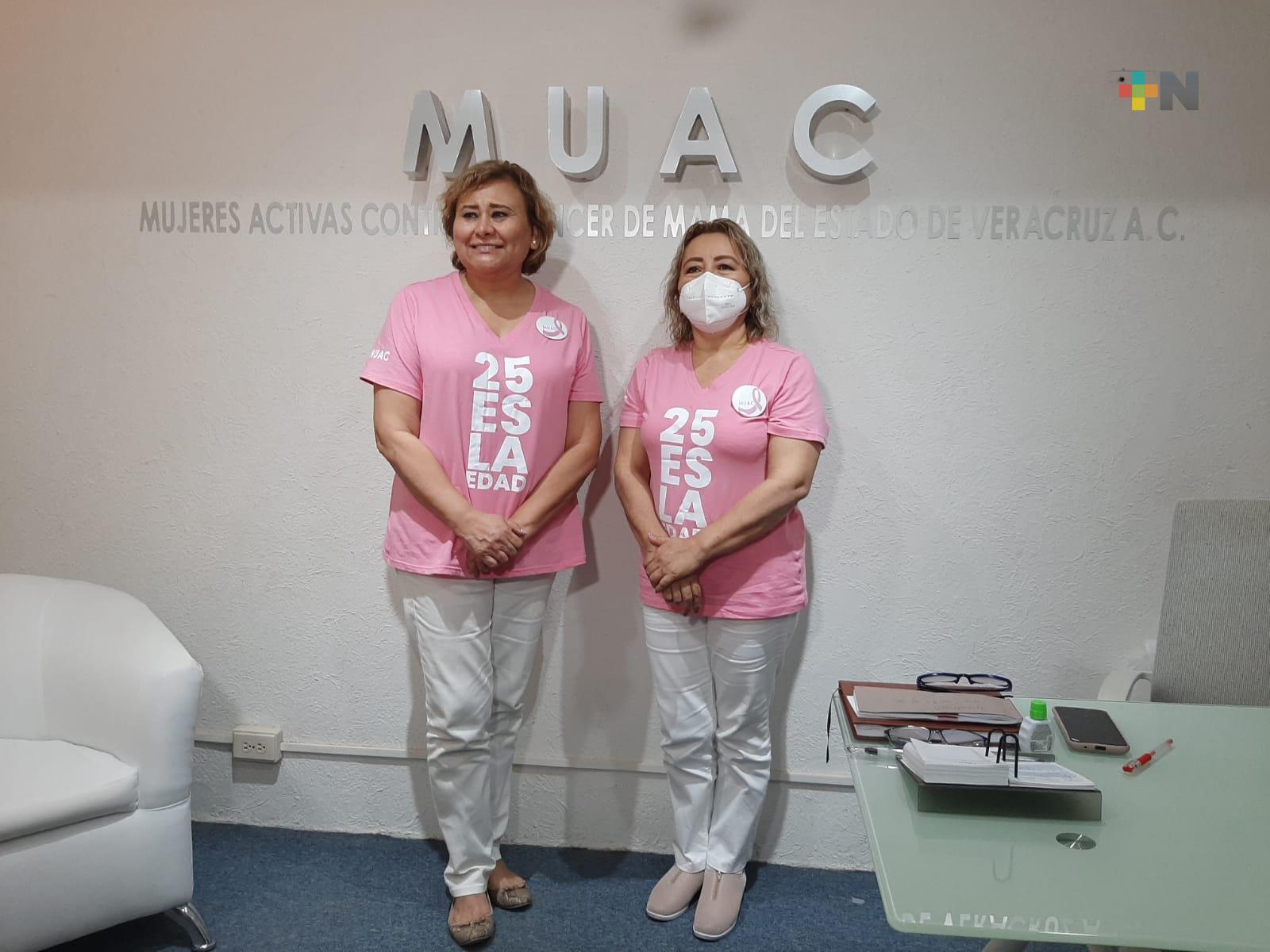 Inicia MUAC campaña «25 es la edad» para detectar cáncer de mama