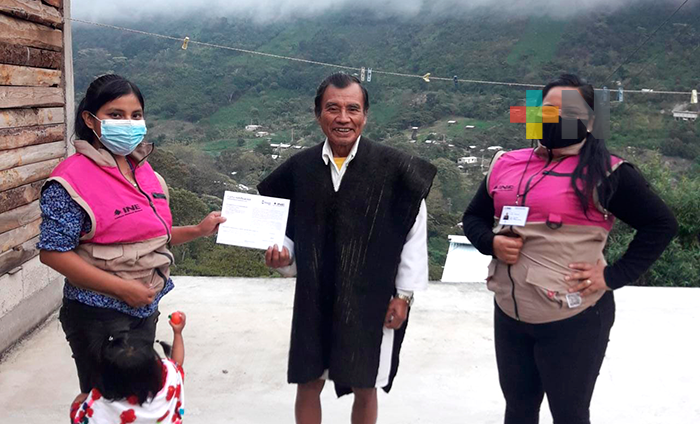 Visita INE a las y los ciudadanos que integrarán las mesas directivas de casilla para la jornada de Revocación de Mandato