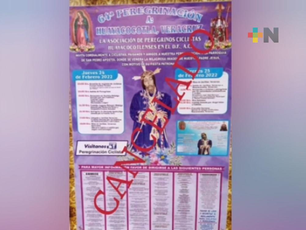 Covid-19 afecta fiestas patronales en Huayacocotla