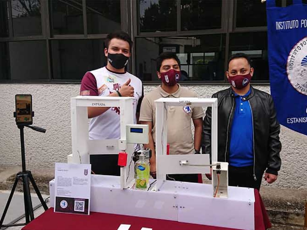 Desarrollan politécnicos sistema automatizado para prevenir contagios por Covid-19 en espacios públicos