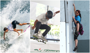 Surf, skateboarding y escalada, se mantienen en programa olímpico