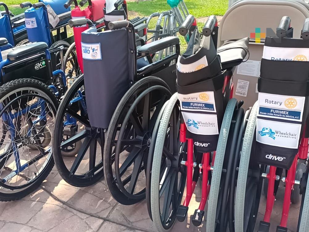 Más de 100 sillas de ruedas han sido renovadas en Martínez de la Torre