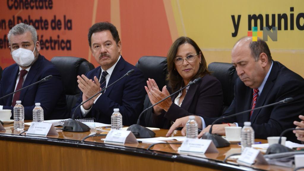 Titular de la Sener preside la conclusión del Parlamento Abierto sobre la Reforma Eléctrica