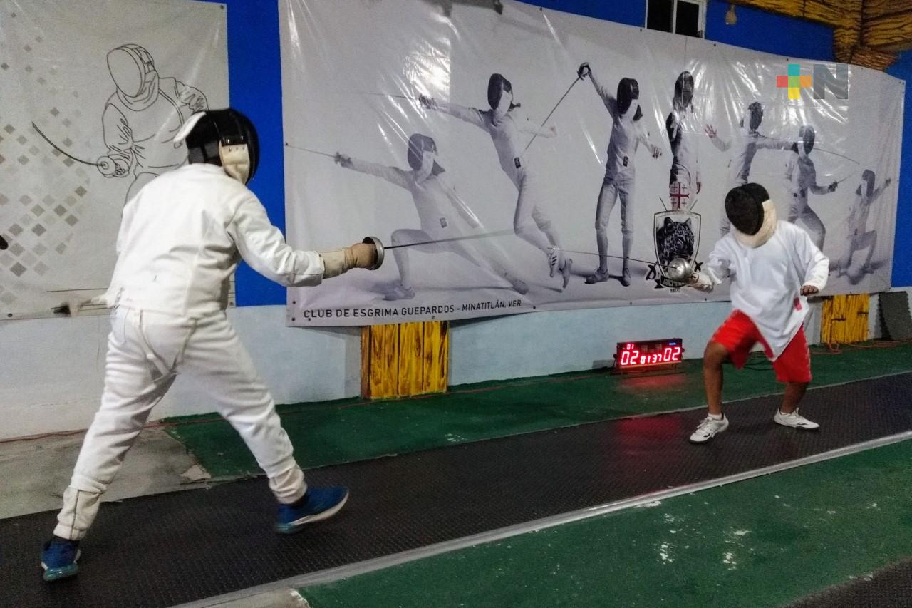 Esgrima Guepardos de Minatitlán buscará el pase a Juegos Nacionales Conade