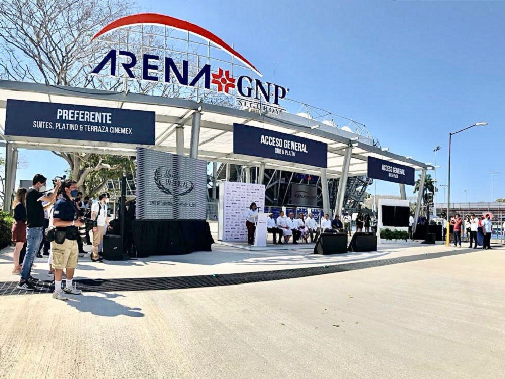 Inauguran nueva sede del Abierto Mexicano de Tenis en Acapulco