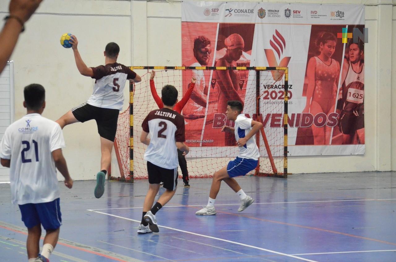 Continúan Juegos Estatales 2022 con handball