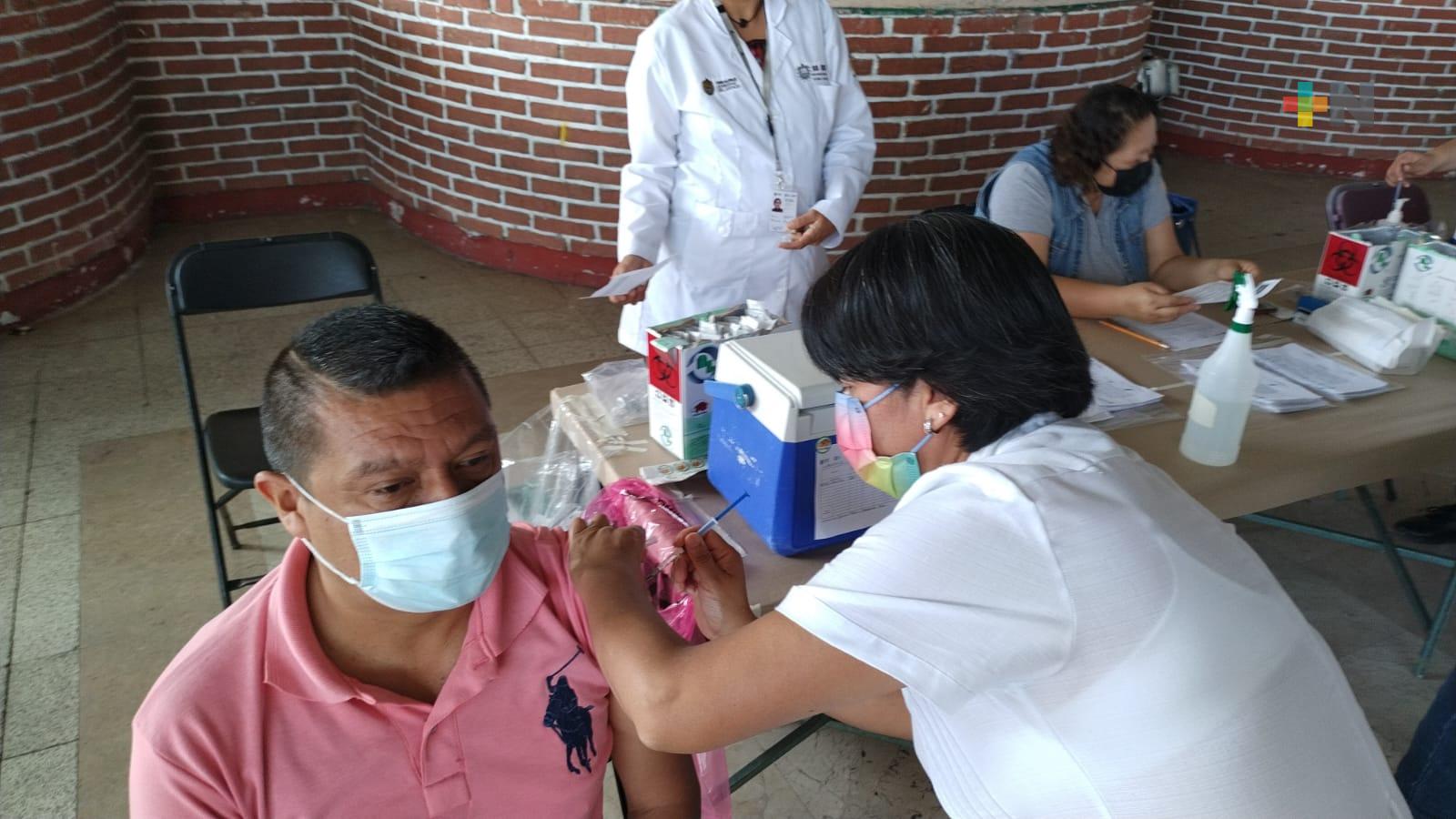 Se realiza jornada de vacunación en el municipio de Xico