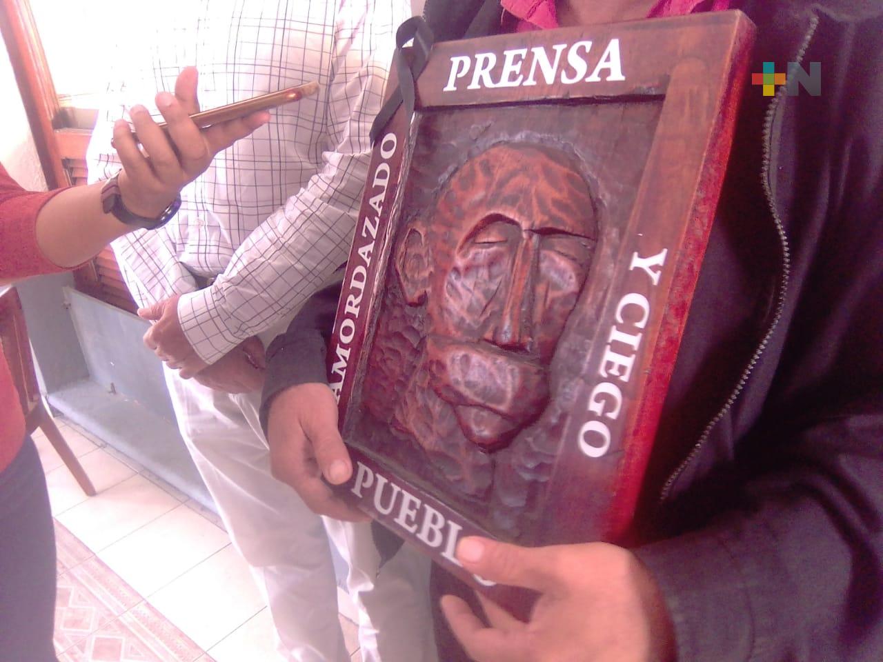 En Centro Histórico de Veracruz buscarán colocar cuadro en honor a periodistas asesinados en México