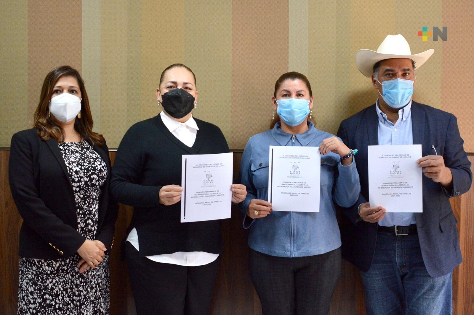 Aprueban Plan Anual de Trabajo en materia de Transparencia y Acceso a la Información