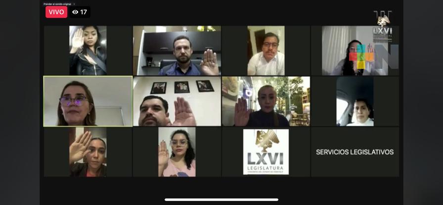 Instalan la Diputación Permanente del primer receso legislativo