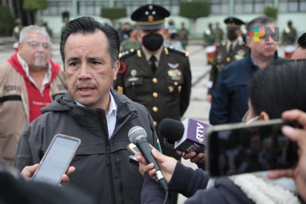 Reforzando la seguridad, mantendremos el orden en la capital: Gobernador