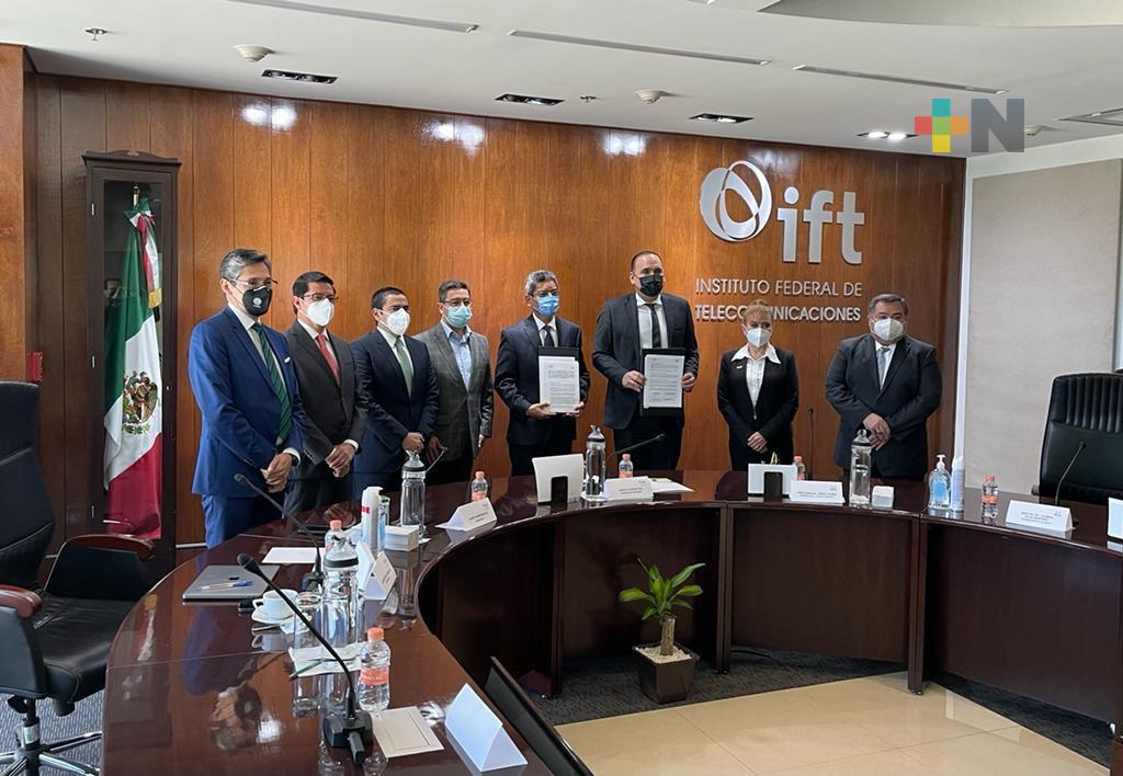 El Instituto Federal de Telecomunicaciones y la Red México suscriben convenio de colaboración