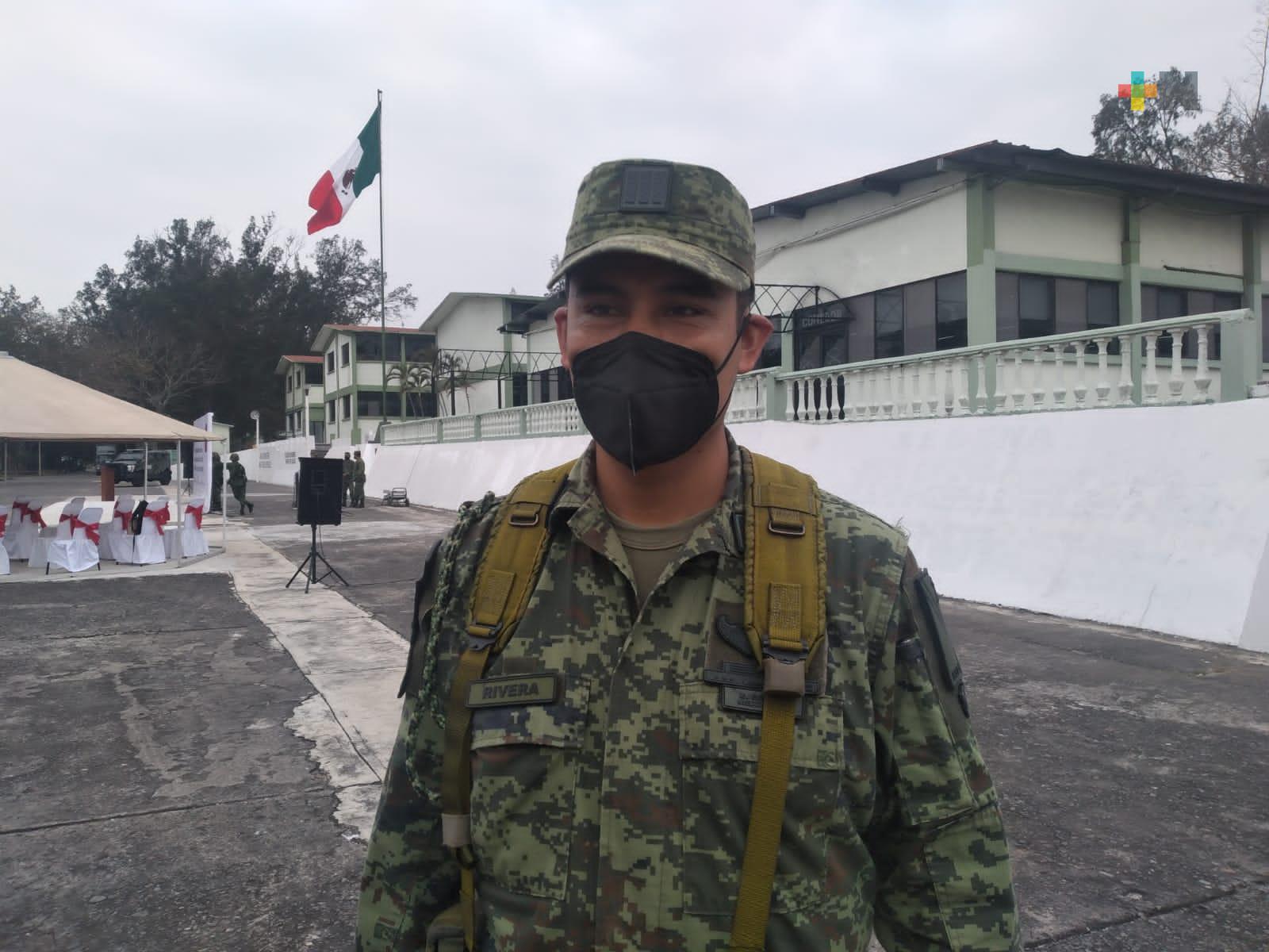 Inician 400 jóvenes adiestramiento del SMN en La Boticaria