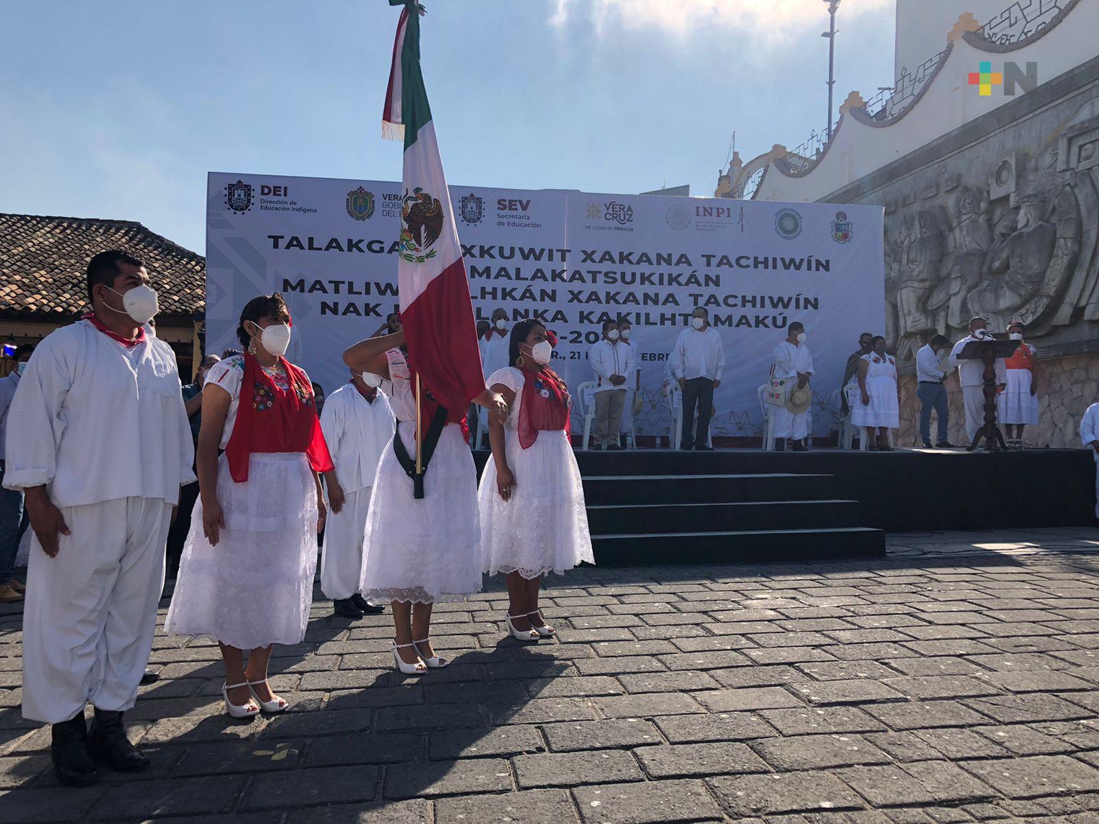 En Papantla celebraron el Día Internacional de la Lengua Materna