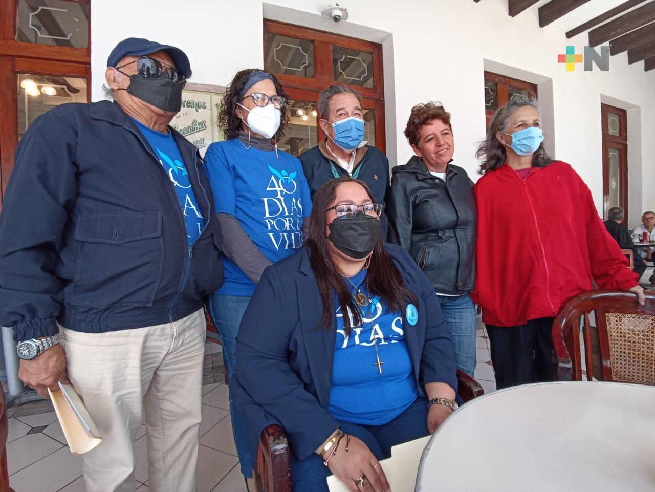 Realizarán campaña «40 días por la vida» en municipio de Veracruz