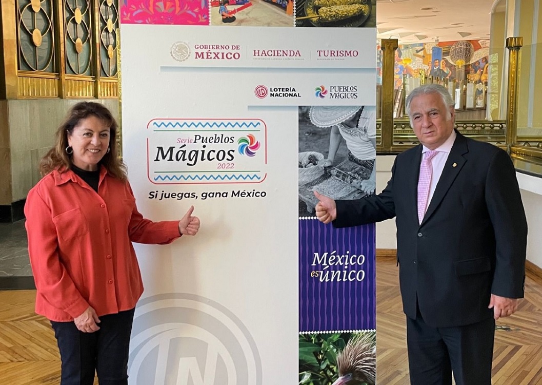 Riqueza cultural de los Pueblos Mágicos de México lucirá en billetes de lotería