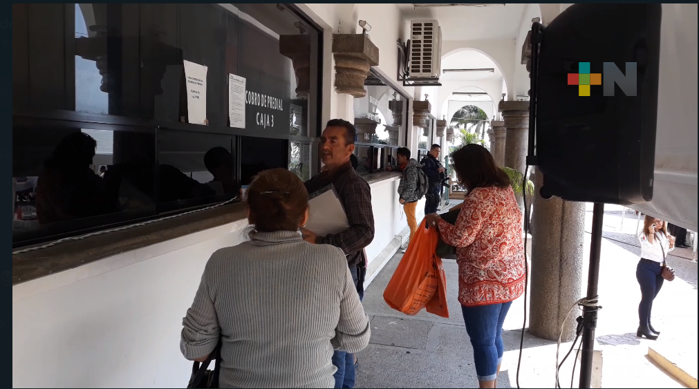 Continúa condonación en predial en Tuxpan
