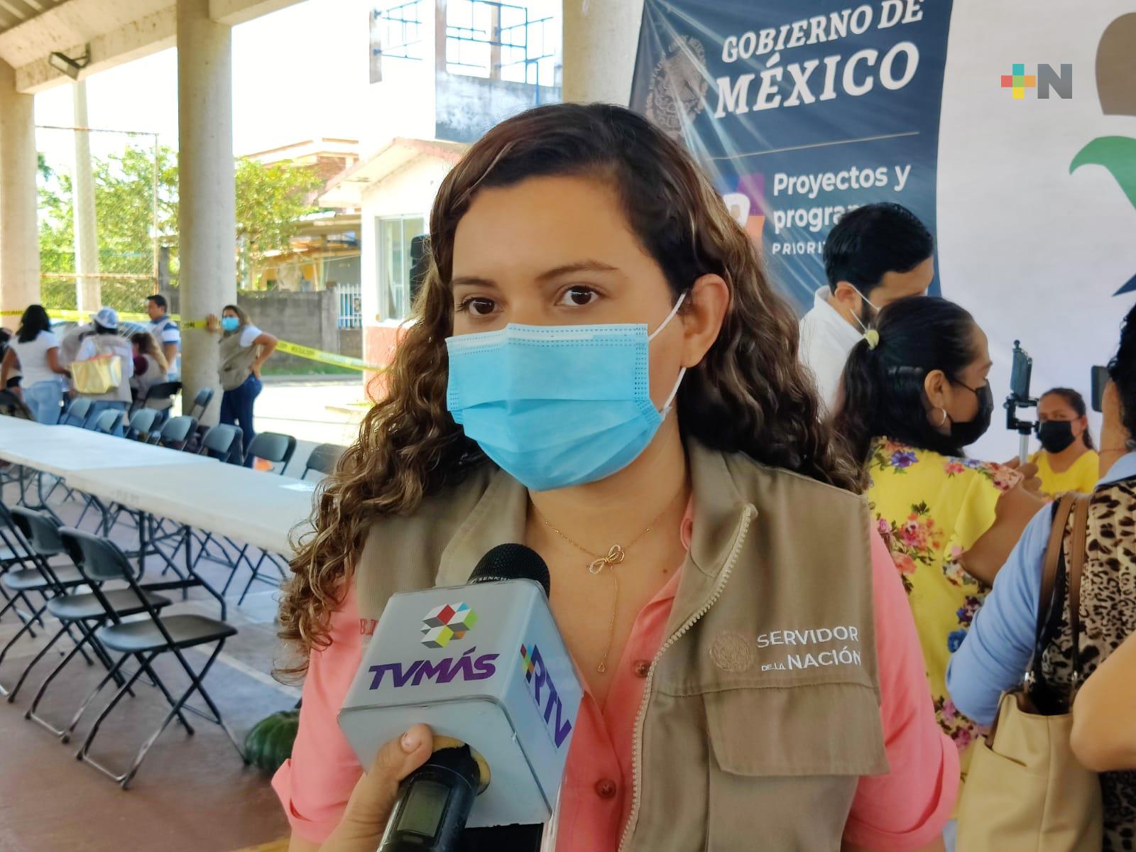 En enero se entregaron más de tres mil tarjetas Bienestar en Coatzacoalcos