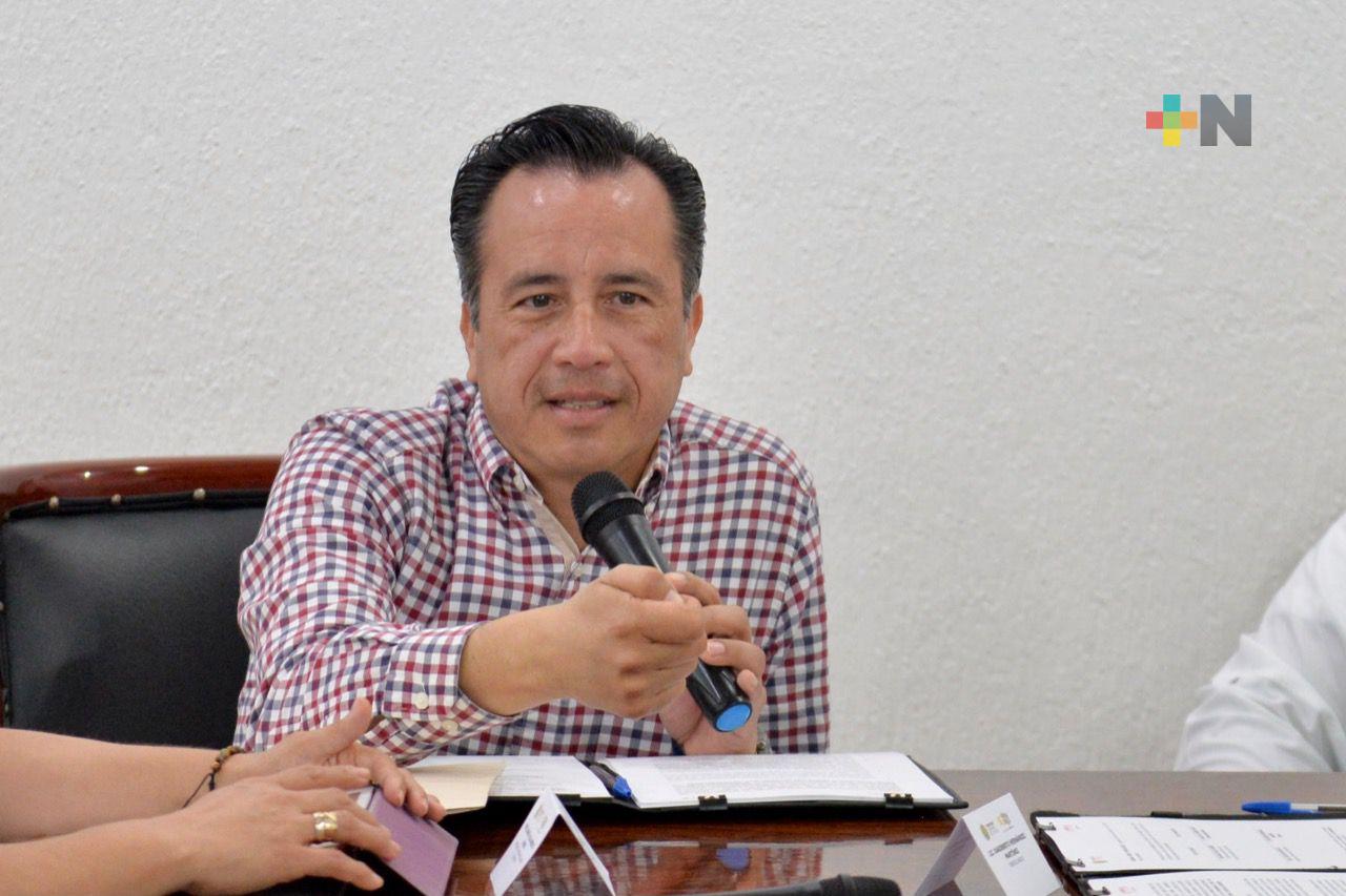 Antes que desaparezcan Poderes en Veracruz, el PAN desaparecerá primero: Cuitláhuac García