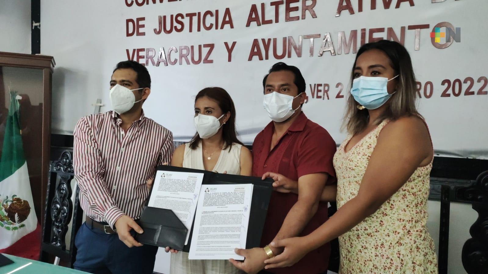 Acercan la justicia alternativa en Fortín