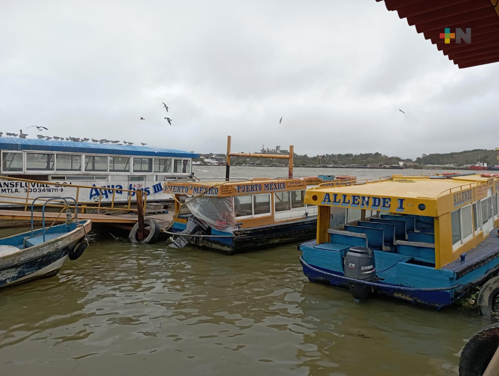 Cierran a la navegación puerto de Coatzacoalcos por frente frío #28