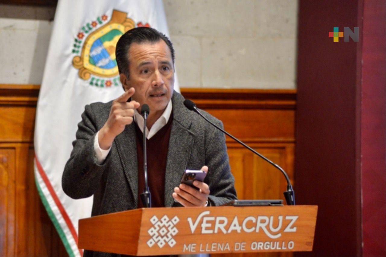 Aclara Cuitláhuac: PAN liderado por Julen Rementería impulsó reforma al delito de ultrajes en 2003