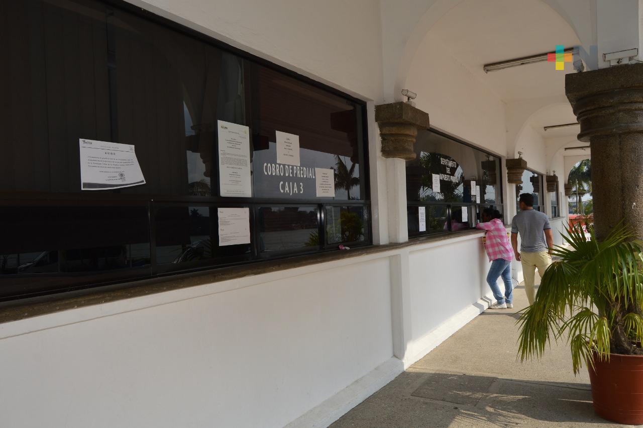Continúan descuentos de predial en Tuxpan