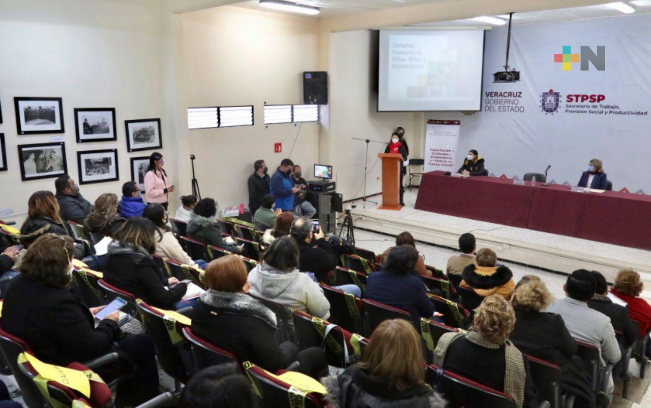 Capacita STPSP a representantes sindicales sobre Trabajo Infantil