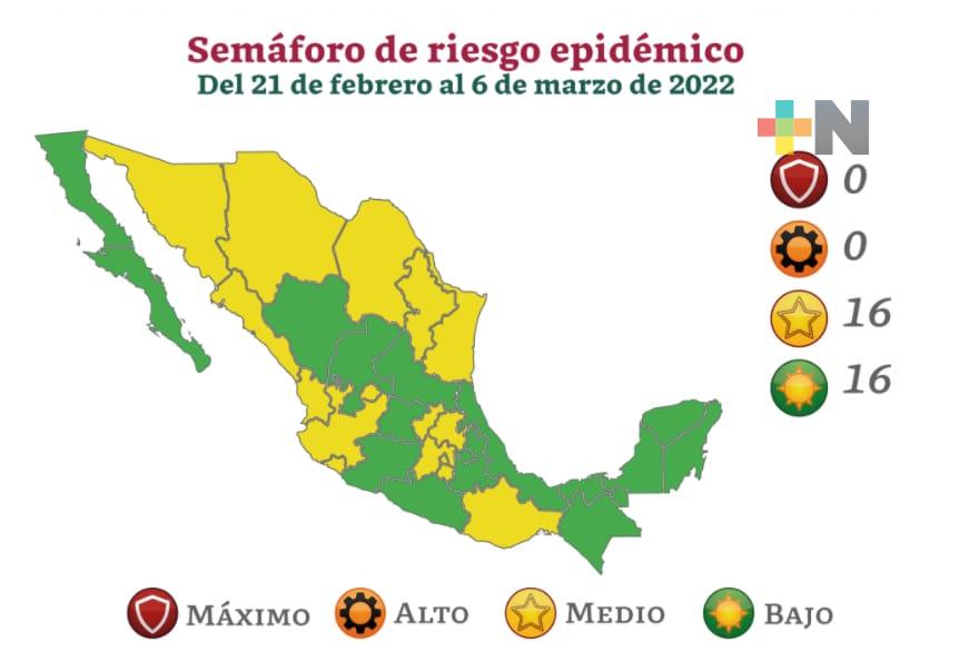 Continuará Veracruz en verde de semáforo epidemiológico