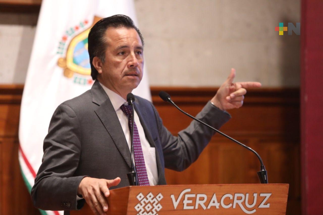 Anuncia Gobernador Cuitláhuac García nuevas fechas de reforzamiento anti-covid para treintañeros